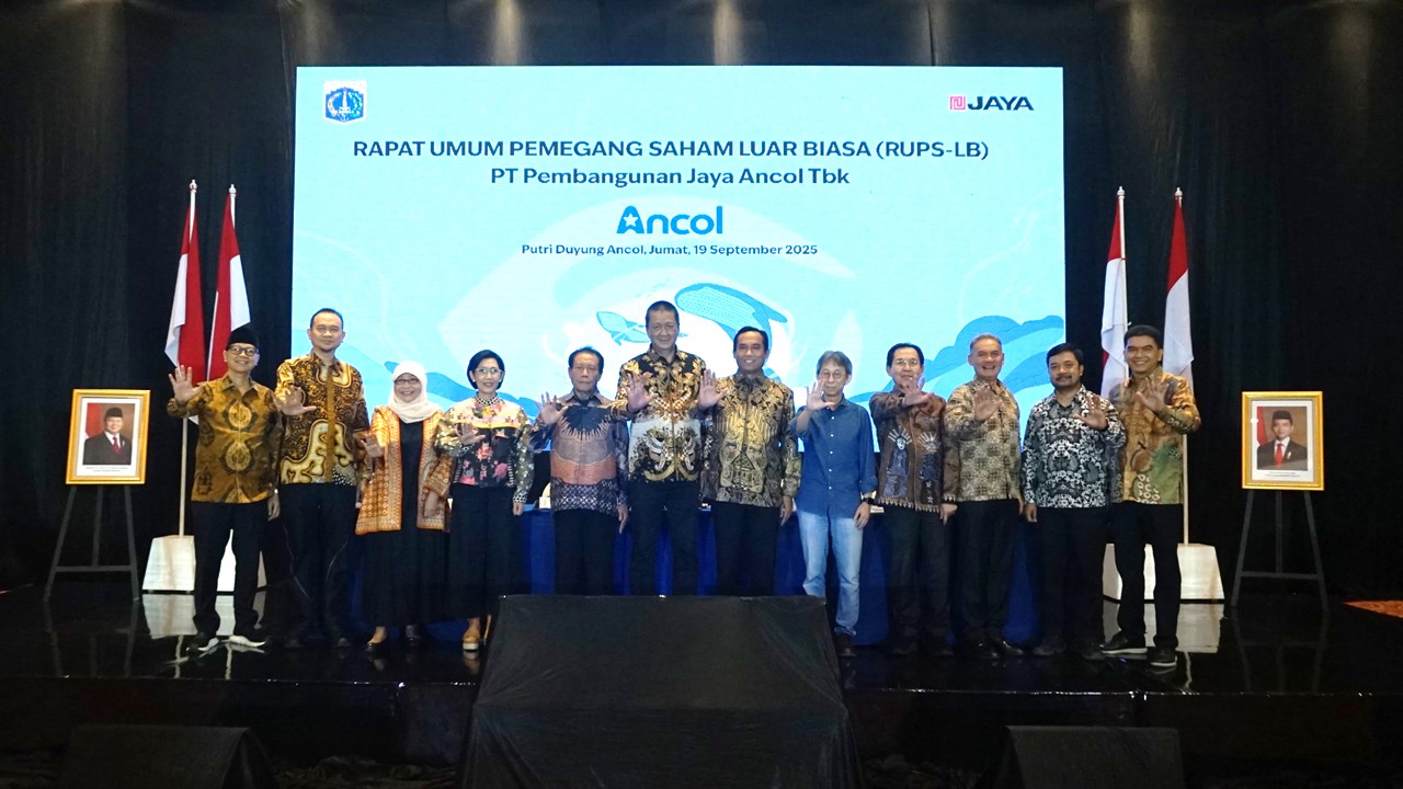 RUPSLB  PT Pembangunan Jaya Ancol Tbk 2025:  Pelaksanaan Reklamasi dan Perubahan Susunan Pengurus Perseroan
